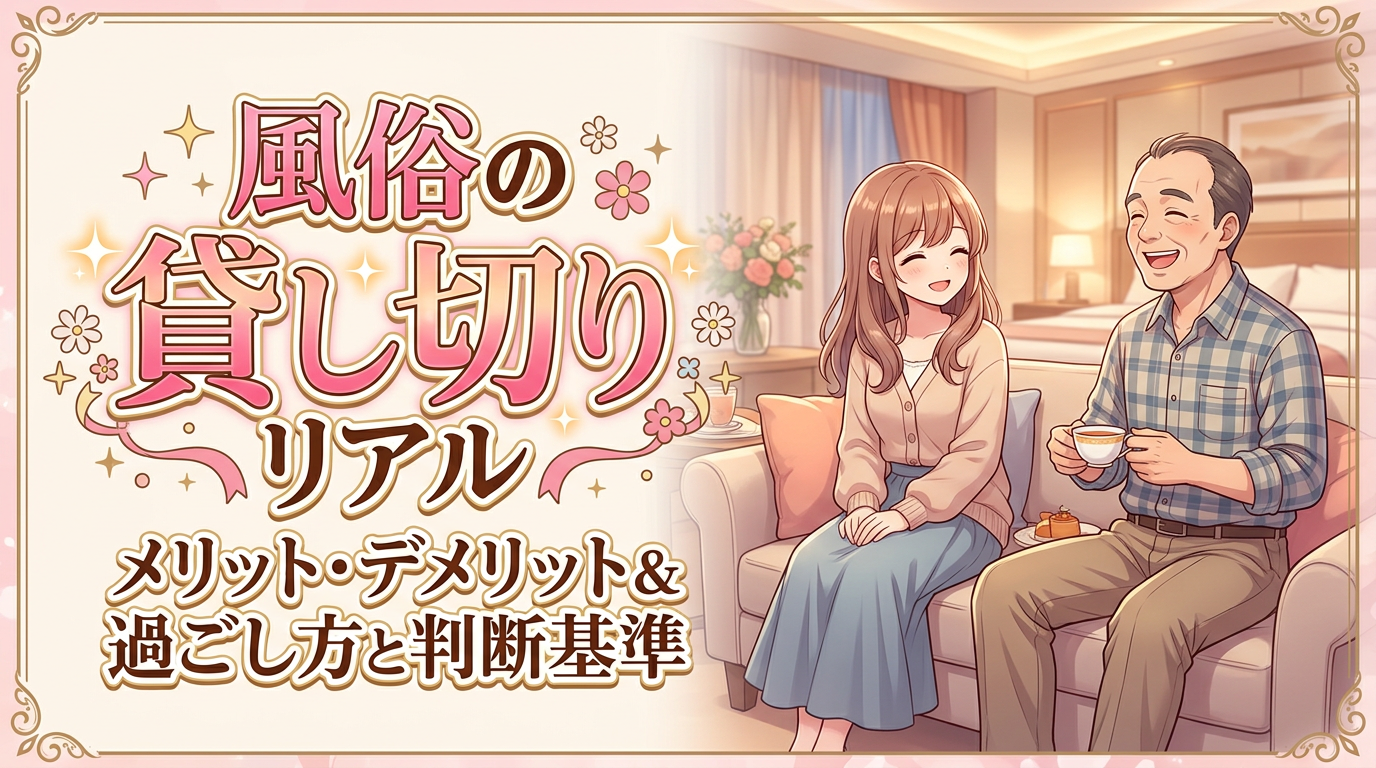 風俗の貸し切りのリアル【メリット・デメリット＆過ごし方と判断基準】