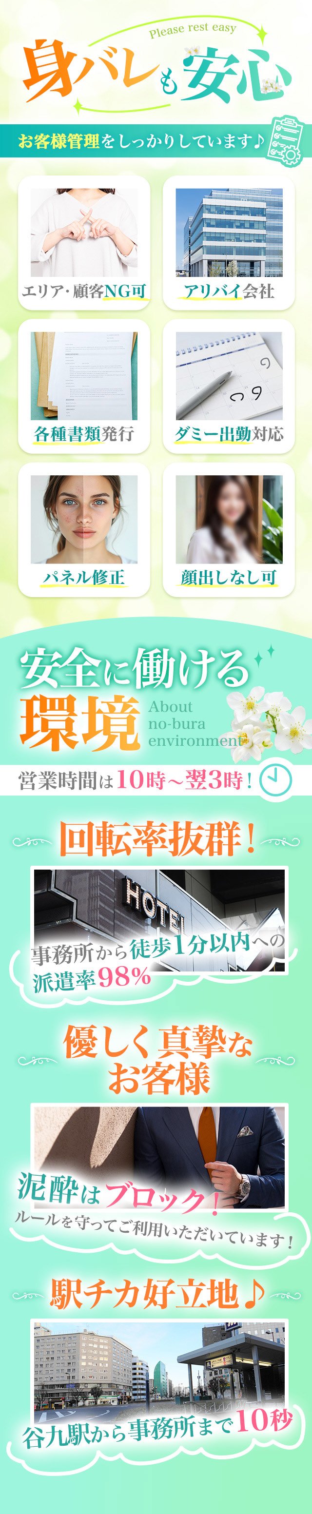 安心の身バレ対策