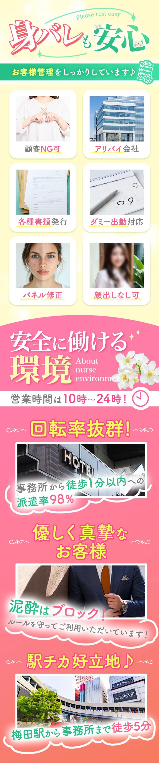 安心の身バレ対策