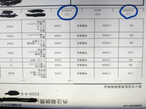 4/8　お給料明細　10万ＯＶＥＲ