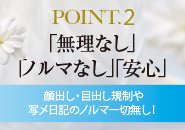 当店はノルマなし！無理なく安心して働ける環境整っています！誰でもお仕事初日から高額バック保証！