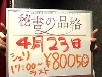 秘書さんのお給料明細なのだ♪