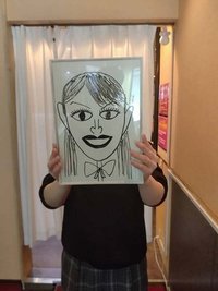 天才ゆりあ画伯の肖像画④