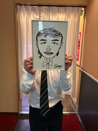 天才ゆりあ画伯の肖像画②