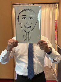 天才ゆりあ画伯の肖像画①
