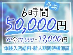 【体験入店の給料保証】【新人期間の待機保証】【本指名バック・本指名ボーナス完備】<br /><br />新人期間は保証で安定！<br />効率よく稼いで、本指名をどんどんゲット！<br />本指名バックはもちろん、本指名数に応じたボーナスも支給！<br /><br />頑張った分がちゃんと返ってくる『快楽出勤』へ是非お越しくださいませ。