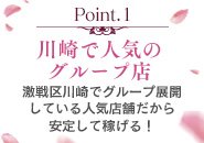 Point.1　川崎で人気のグループ店